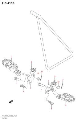 415B - FOOTREST (RM-Z450:L1)