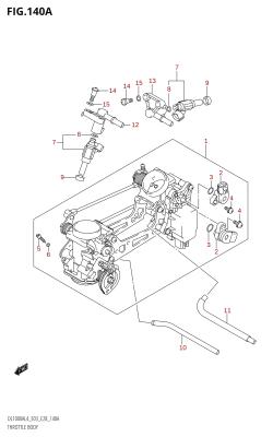 140A - THROTTLE BODY (DL1000A:L4:E03)