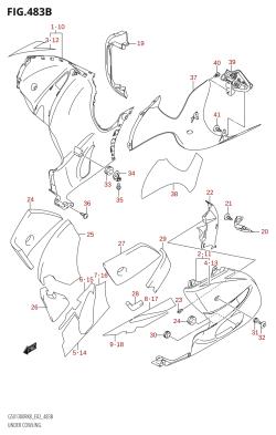 483B - UNDER COWLING (K9)