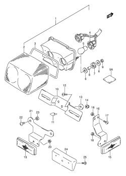 27A - REAR COMBINATION LAMP (MODEL T)