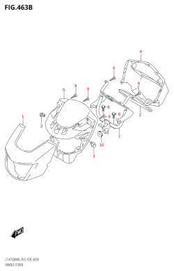 463B - HANDLE COVER (LT-A750X:M0:P28)