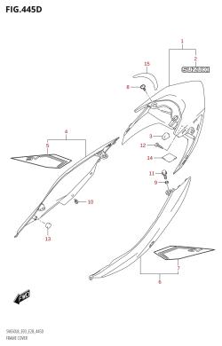 445D - FRAME COVER (SV650:L8:E33)