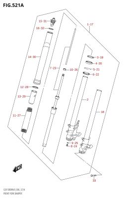 521A - FRONT FORK DAMPER