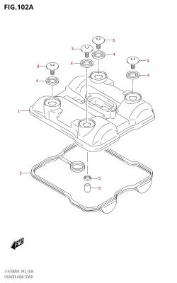 102A - CYLINDER HEAD COVER