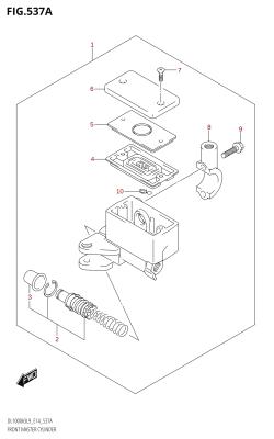 537A - FRONT MASTER CYLINDER