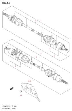 066 - FRONT DRIVE SHAFT