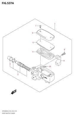 537A - FRONT MASTER CYLINDER