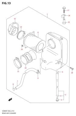 013 - REAR AIR CLEANER