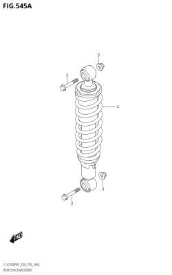 545A - REAR SHOCK ABSORBER