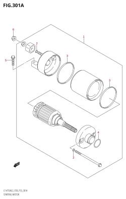 301A - STARTING MOTOR