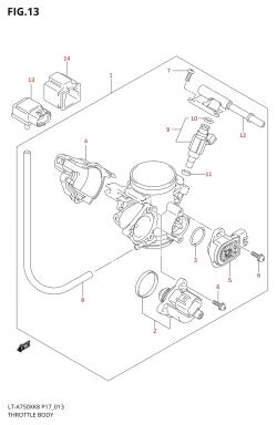 013 - THROTTLE BODY