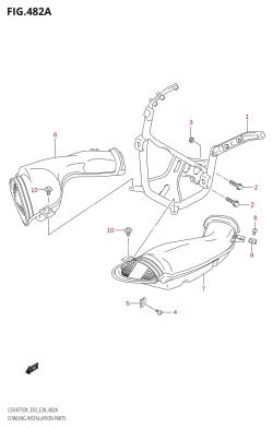 482A - COWLING INSTALLATION PARTS