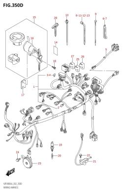 350D - WIRING HARNESS (VZR1800UF:L6:E19)
