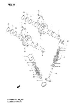 011 - CAMSHAFT - VALVE