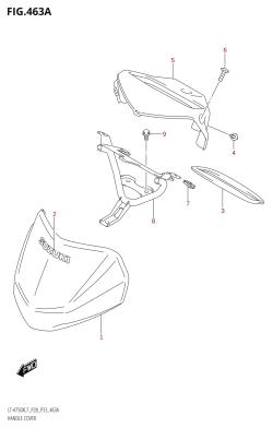 463A - HANDLE COVER (LT-A750X:L7:P28)