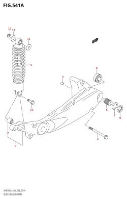 541A - REAR SWINGINGARM