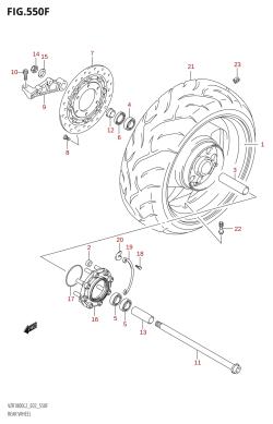 550F - REAR WHEEL (VZR1800Z:L2:E02)