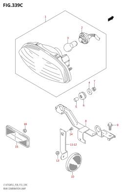 339C - REAR COMBINATION LAMP (LT-A750XPZ:L2:P28)