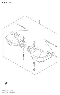 911A - KNUCKLE COVER SET (OPTIONAL)