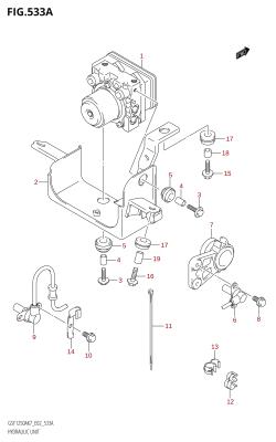 533A - HYDRAULIC UNIT (GSF1250A,GSF1250SA)