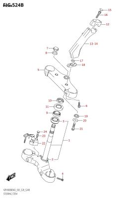 524B - STEERING STEM