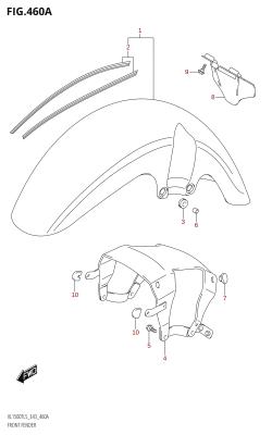 460A - FRONT FENDER