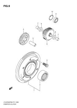009 - STARTER CLUTCH