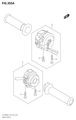 355A - HANDLE SWITCH (GSX1300RA:L7:E03)