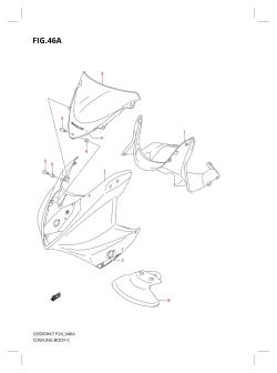 46A - COWLING BODY (GS500FHK8)