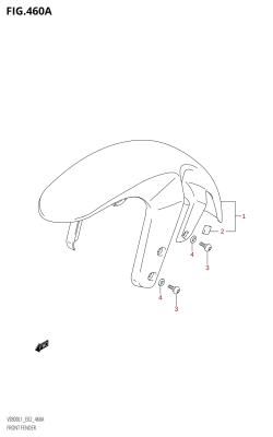 460A - FRONT FENDER