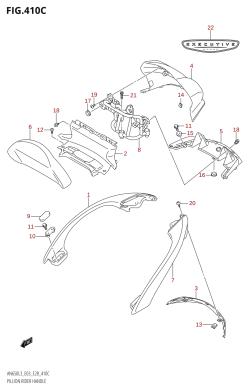 410C - PILLION RIDER HANDLE (AN650Z:L3:E28)