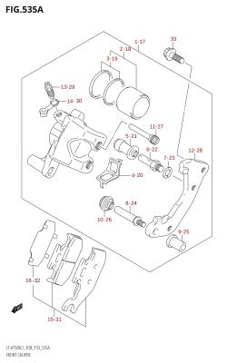 535A - FRONT CALIPER