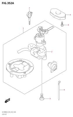 352A - LOCK SET