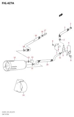 427A - EVAP SYSTEM (DL650:L1:E33)