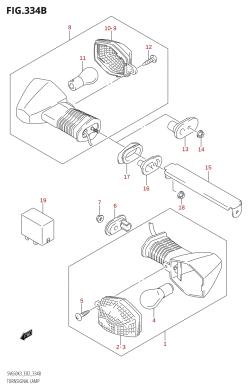 334B - TURNSIGNAL LAMP (SV650S,SV650SU,SV650SUA,SV650SA)