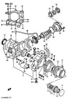 021 - SECONDARY DRIVE GEAR