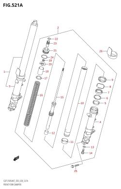 521A - FRONT FORK DAMPER