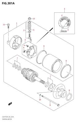 301A - STARTING MOTOR