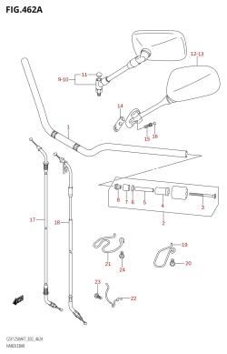 462A - HANDLEBAR (K7,K8,K9)