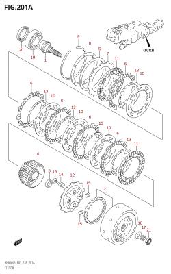 201A - CLUTCH