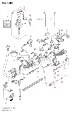 350C - WIRING HARNESS (LT-A750XZ:L4:P28)