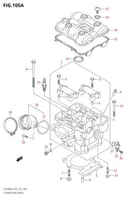 105A - CYLINDER HEAD (REAR)