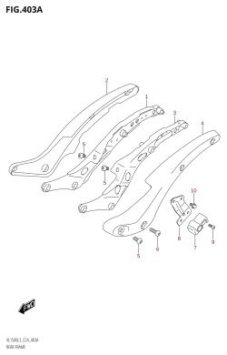 403A - REAR FRAME (VL1500:L3:E24)