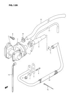 13D - SECOND AIR (DR350SR E18,DR350SN /​ SP /​ SUP /​ SR E39)