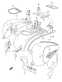 41A - SIDE COVER (MODEL X)