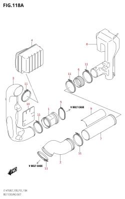 118A - BELT COOLING DUCT