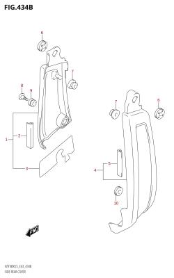 434B - SIDE REAR COVER (VZR1800BZ:L5:E43)