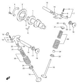 008 - CAM SHAFT - VALVE