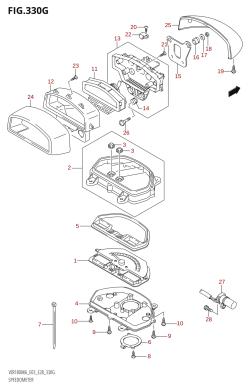 330G - SPEEDOMETER (VZR1800Z:K9)