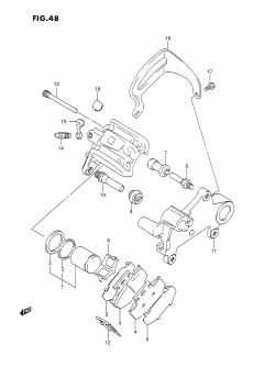 048 - REAR CALIPER (MODEL L /​ M)